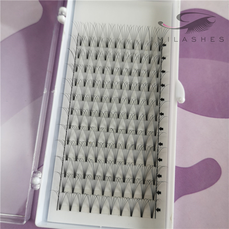 6d russian volume premade eyelash extension fans - A